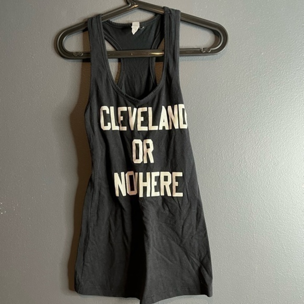 Cleveland or nowhere tank top